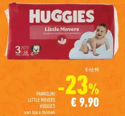 Conad Superstore Pannolini little movers HUGGIES offerta