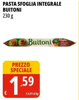 Tigros Pasta sfoglia integrale BUITONI offerta