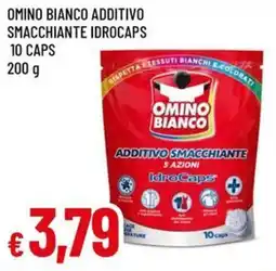 Galassia Omino bianco additivo smacchiante idrocaps 10 caps offerta