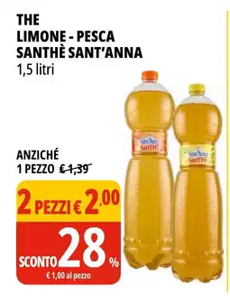 Tigros The limone - pesca santhè SANT'ANNA offerta