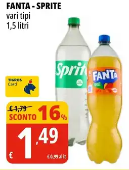 Tigros FANTA - SPRITE offerta