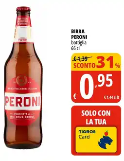 Tigros Birra PERONI offerta
