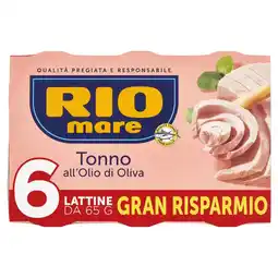 Coop TONNO IN OLIO DI OLIVA RIO MARE offerta