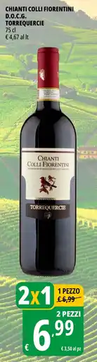 Tigros Chianti colli fiorentini d.o.c.g. TORREQUERCIE offerta