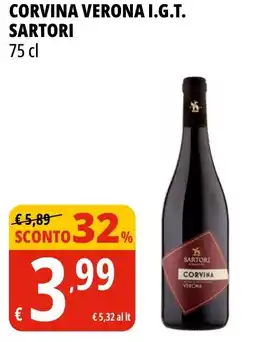 Tigros Corvina verona i.g.t. SARTORI offerta
