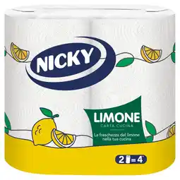 Coop ASCIUGATUTTO NICKY LIMONE offerta