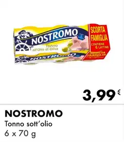Iper Tosano NOSTROMO Tonno sott'olio offerta