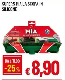 Galassia Super5 mia la scopa in silicone offerta