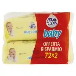 Coop LINEA SALVIETTE BABY FRESH&CLEAN offerta