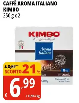 Tigros Caffè aroma italiano KIMBO offerta