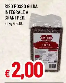 Famila RISO ROSSO GILDA INTEGRALE A GRANI MEDI offerta
