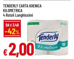 Famila Tenderly Carta igienica Kilometrica offerta