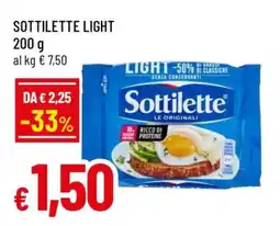 Famila Sottilette Light offerta