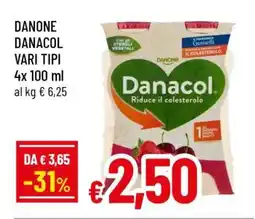 Famila DANONE DANACOL VARI TIPI offerta