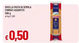 Famila DIVELLA PASTA DI SEMOLA FORMATI ASSORTITI offerta
