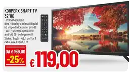 Famila KOOPERX SMART TV 32 HD offerta
