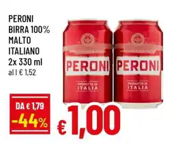 Famila PERONI BIRRA 100% MALTO ITALIANO offerta