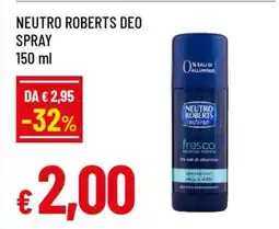Famila NEUTRO ROBERTS Deo Spray offerta