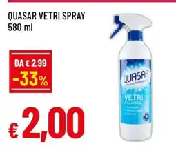Famila QUASAR VETRI SPRAY offerta