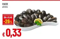 Famila Cozze offerta