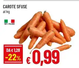 Famila Carote Sfuse offerta