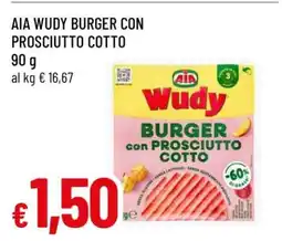 Famila AIA Wudy Burger con Prosciutto Cotto offerta