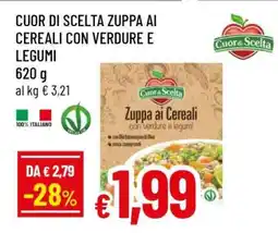 Famila CUOR DI SCELTA ZUPPA AI CEREALI CON VERDURE E LEGUMI offerta