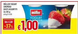 Famila Müller Yogurt Cremoso Gusti Assortiti offerta