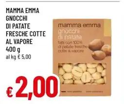 Famila Mamma Emma Gnocchi di Patate Fresche Cotte al Vapore offerta
