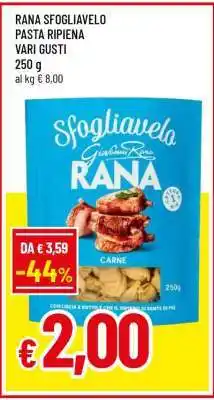 Famila RANA SFOGLIAVELO PASTA RIPIENA VARI GUSTI offerta