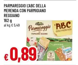 Famila PARMAREGGIO L'ABC DELLA MERENDA CON PARMIGIANO REGGIANO offerta