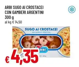 Famila ARBI Sugo ai Crostacei con Gamberi Argentini offerta