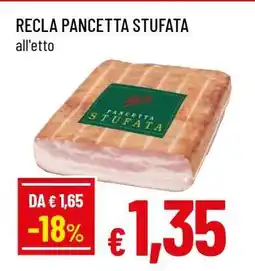Famila RECLA PANCETTA STUFATA offerta