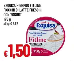 Famila EXQUISA HIGHPRO FITLINE FIOCCHI DI LATTE FRESCHI CON YOGURT offerta