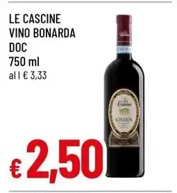 Famila LE CASCINE VINO BONARDA DOC offerta