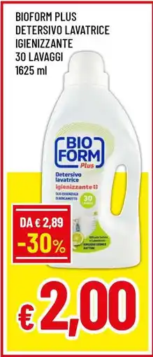 Famila BIOFORM PLUS DETERSIVO LAVATRICE IGIENIZZANTE offerta
