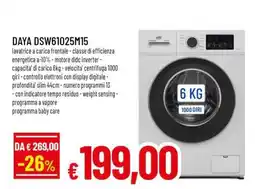 Famila DAYA DSW61025M15 offerta