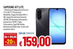 Famila SAMSUNG A17 LITE offerta