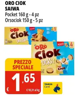 Tigros Oro ciok SAIWA offerta