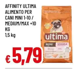 Famila Affinity Ultima Alimento per Cani offerta