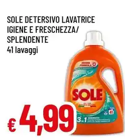 Famila SOLE DETERSIVO LAVATRICE IGIENE E FRESCHEZZA/SPLENDENTE offerta
