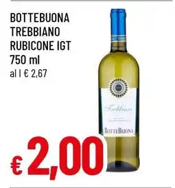 Famila BOTTEBUONA TREBBIANO RUBICONE IGT offerta