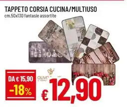 Famila TAPPETO CORSIA CUCINA/MULTIUSO offerta