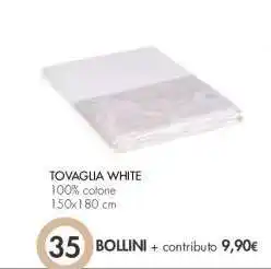 Famila TOVAGLIA WHITE offerta