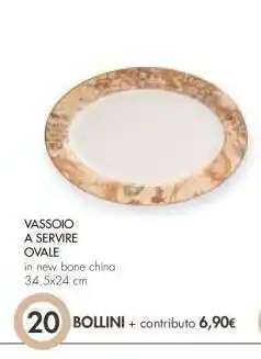 Famila VASSOIO A SERVIRE OVALE offerta