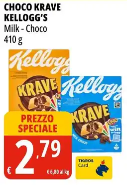 Tigros Choco krave KELLOGG'S offerta