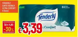 Galassia Tenderly carta igienica ultra comfort offerta