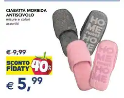 Esselunga CIABATTA MORBIDA ANTISCIVOLO offerta