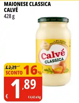 Tigros Maionese classica CALVÉ offerta