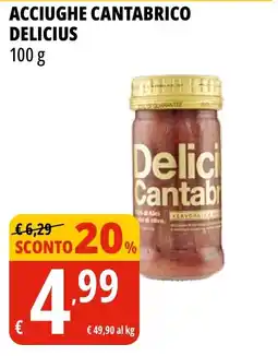 Tigros Acciughe cantabrico DELICIUS offerta